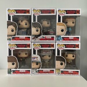 Stranger Things funko Pops